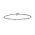 Buttercup Diamond Tennis Bracelet in 18K White Gold
