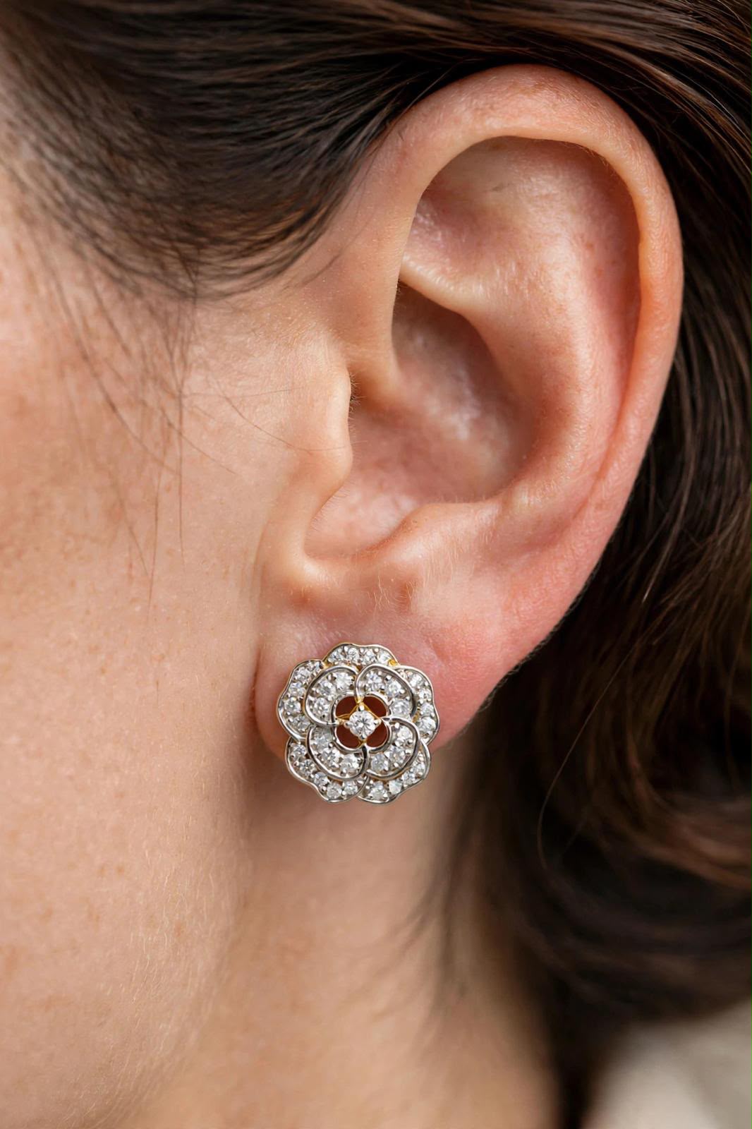 Étoile Bloom Diamond Studs