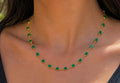 Emerald Rhythm Necklace
