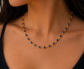 Sapphire Rhythm Necklace